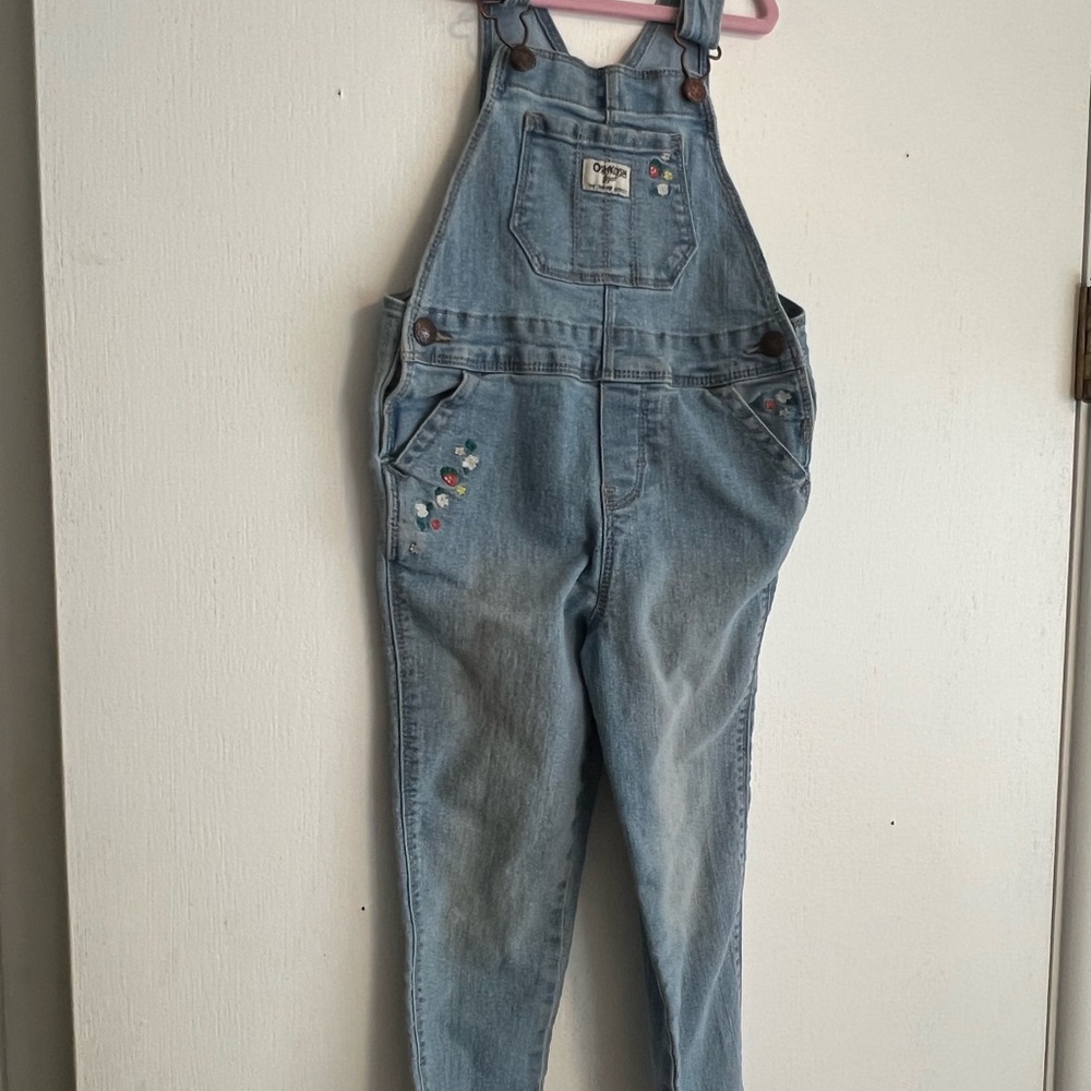 OshKosh B'gosh Blue Denim Vestbak Overalls
